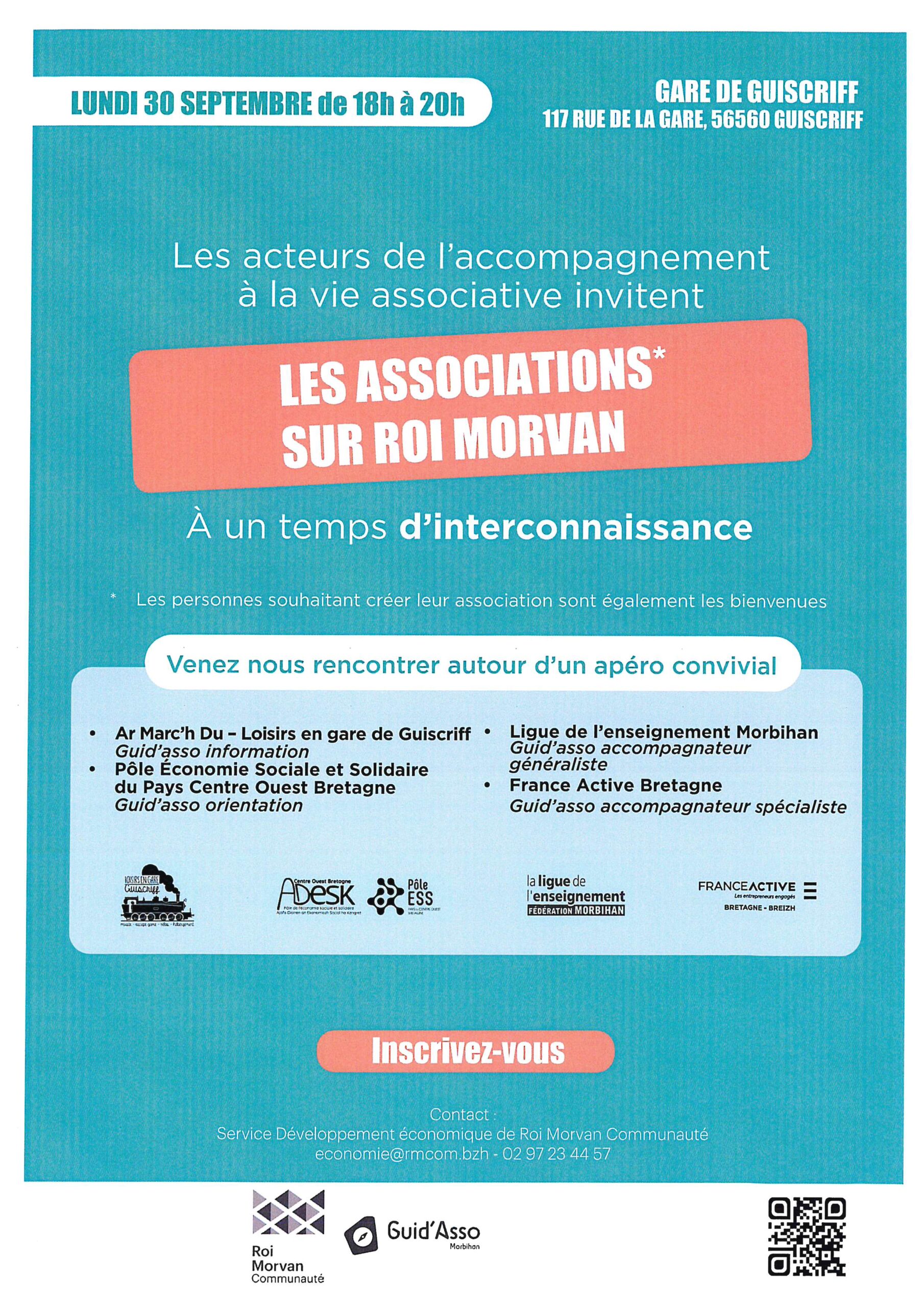 LES ASSOCIATIONS SUR ROI MORVAN – TEMPS D’ECHANGES