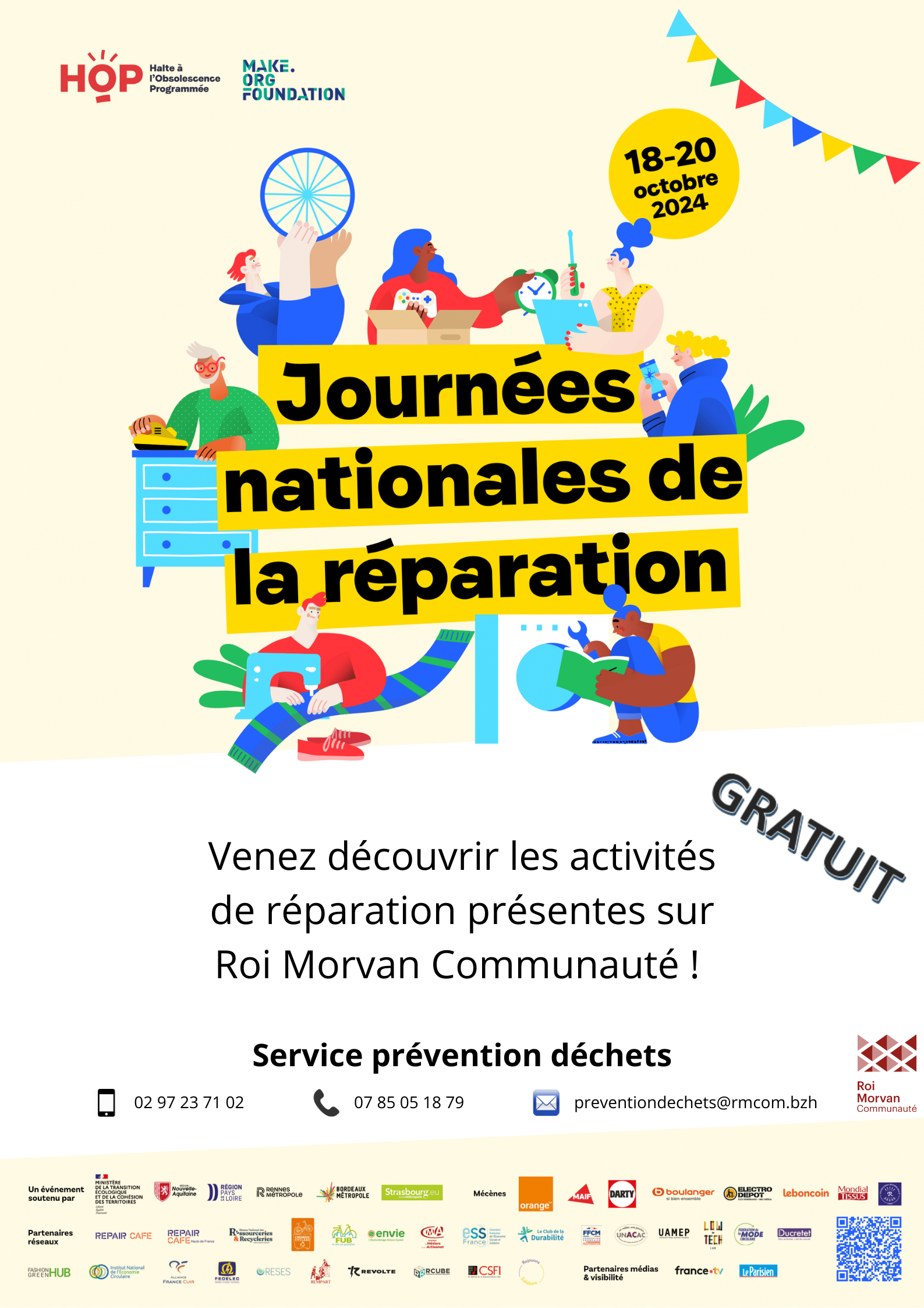 Journées nationales de la réparation 2024 : le programme !