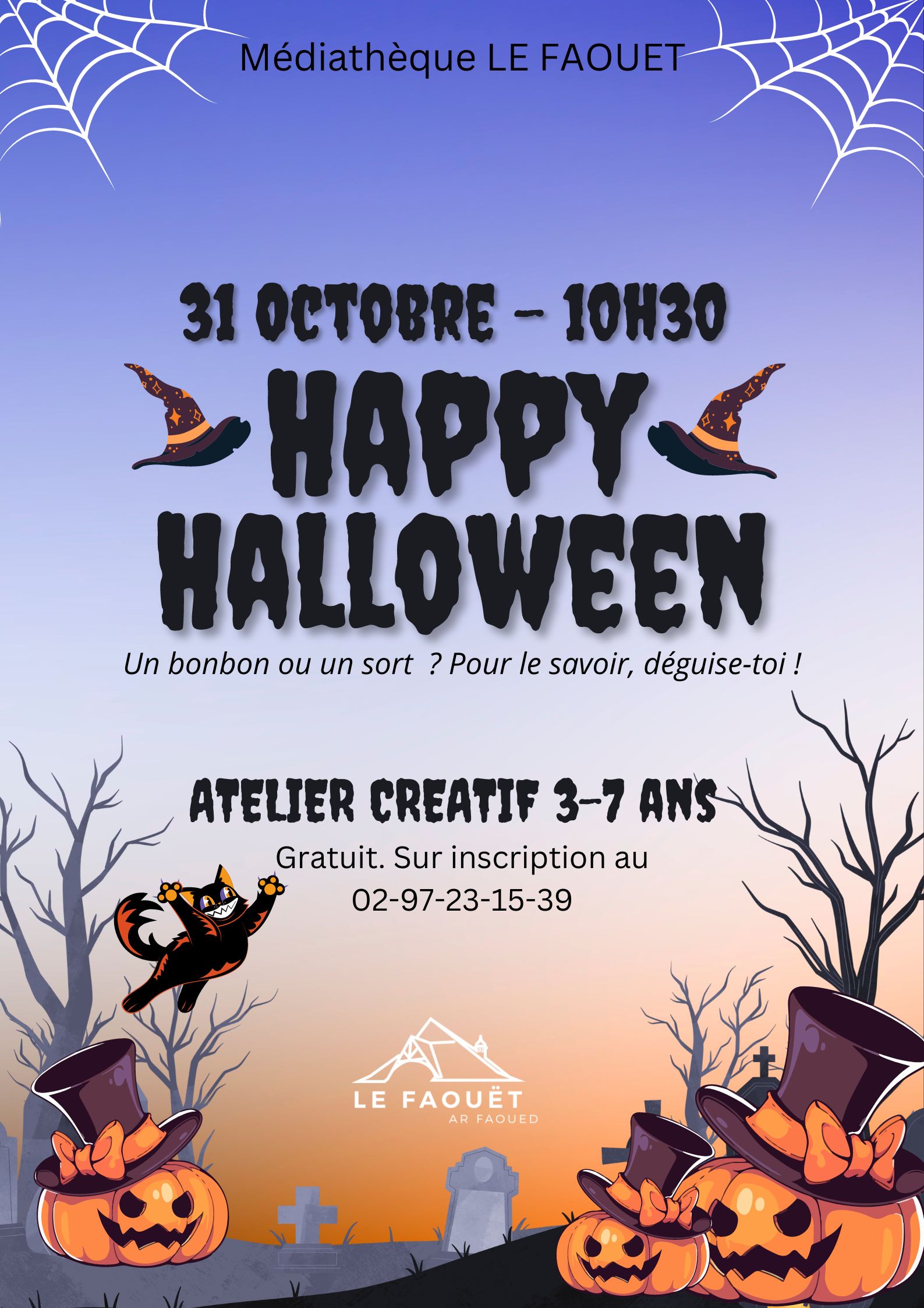 Happy Halloween à la médiathèque !