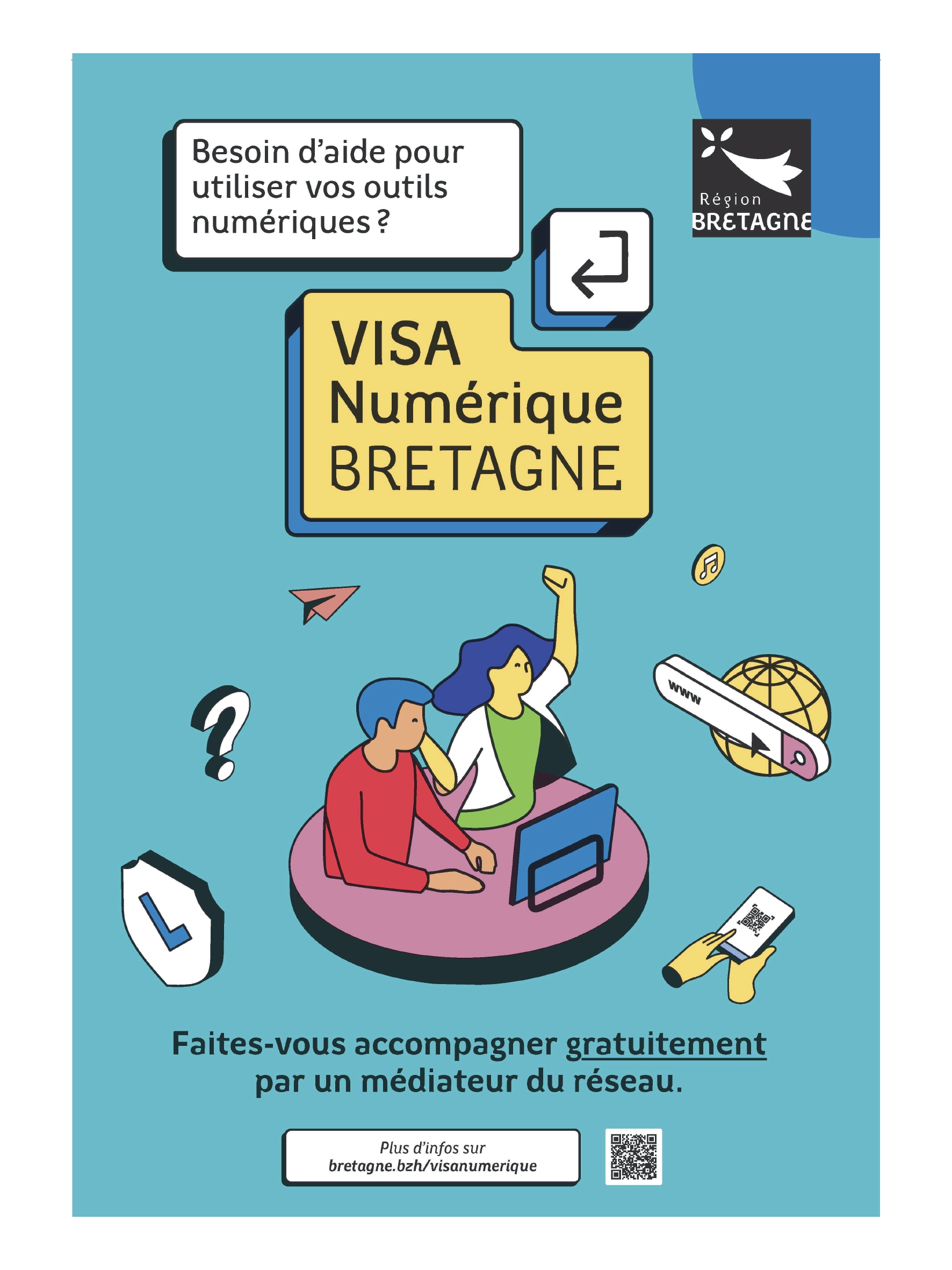 Vous avez besoin d’aide pour utiliser vos outils numériques ?